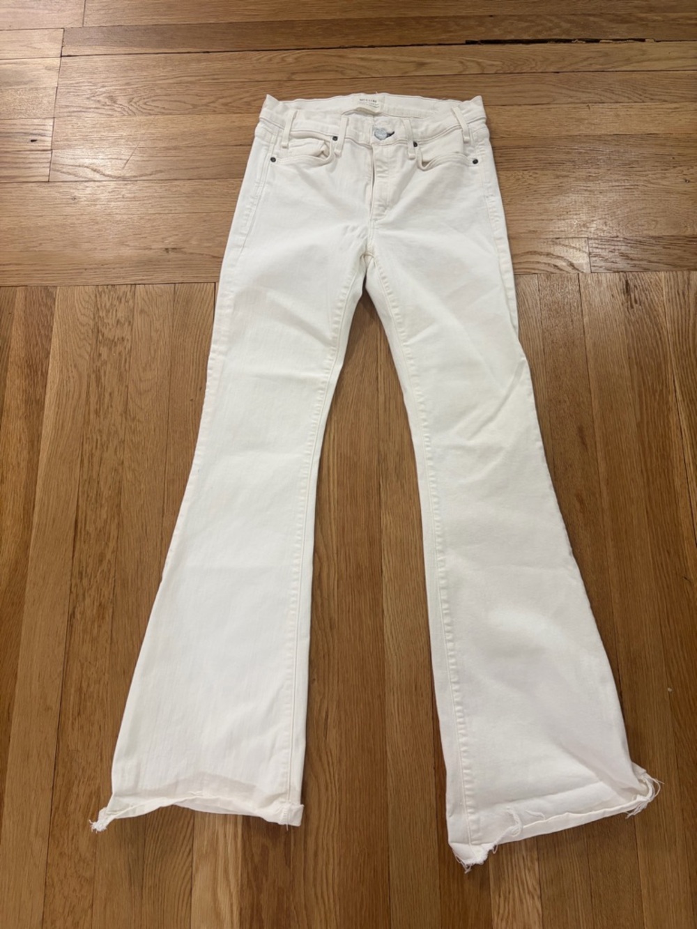 Mcguire White Flare Jeans